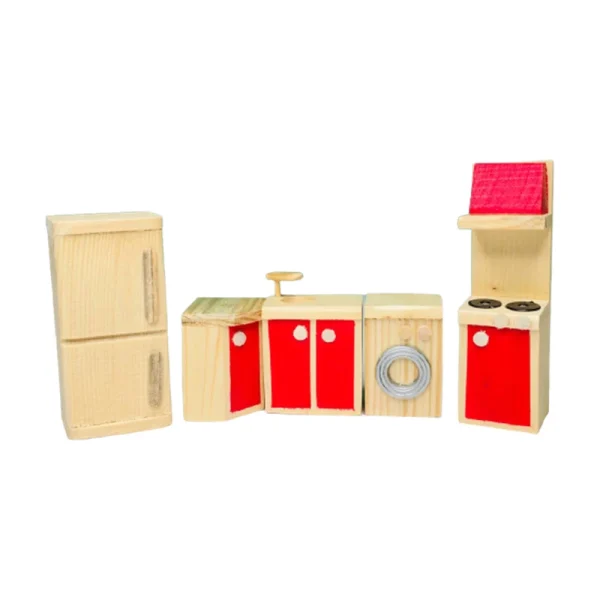 ست لوازم آشپزخانه چوبی