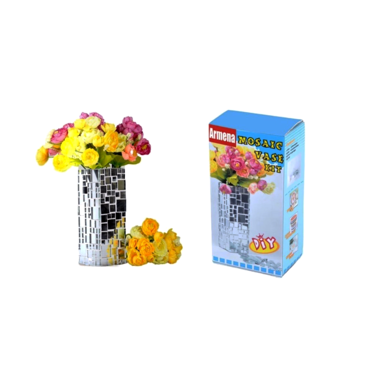 آینه کاری گلدان - Image 3