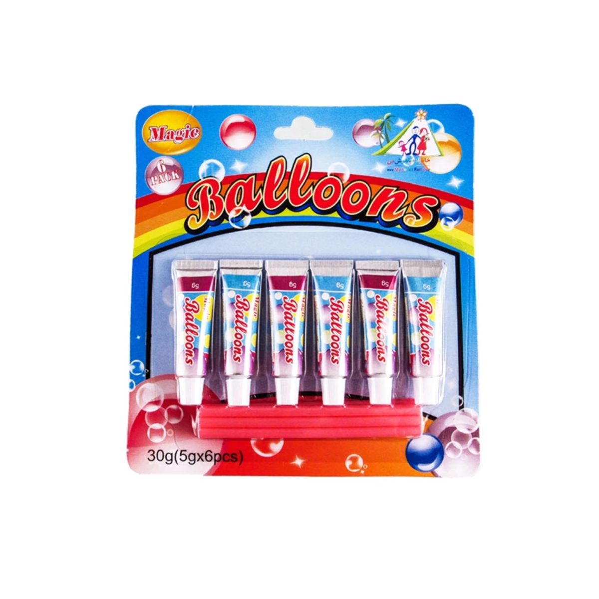 photo-output (58) خمیر بادکنک ساز 6 تایی - Image 1