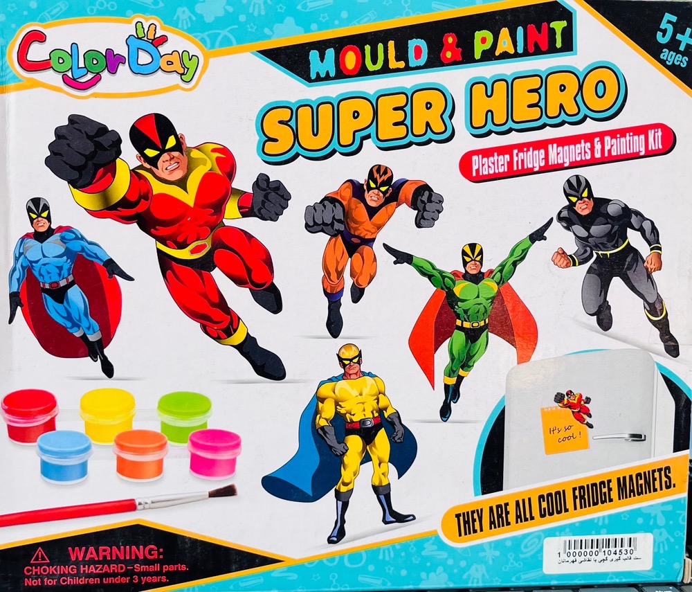 IMG_9181 کیت قالب گیری و رنگ آمیزی مدل قهرمانان - Image 1