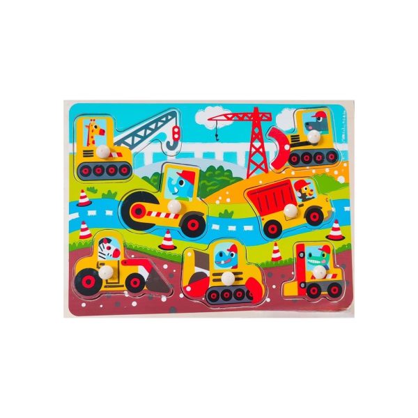 پازل ماشین های راهسازی